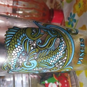Vintage Arby's Pisces Zodiac Glass